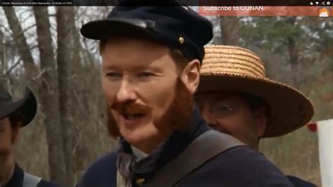 conan o'brien funny moments|conan o'brien civil war reenactment.